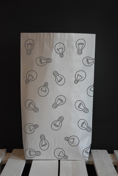 Worek papierowy Żarówki MIA home