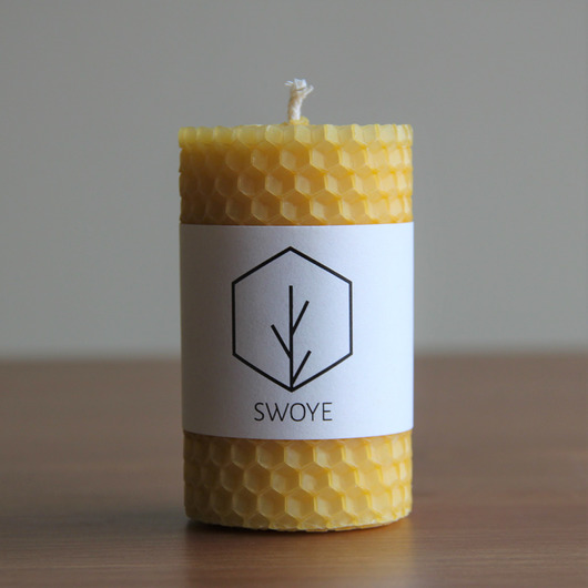 świece zapachowe Miodowa świeca klasycza gruba