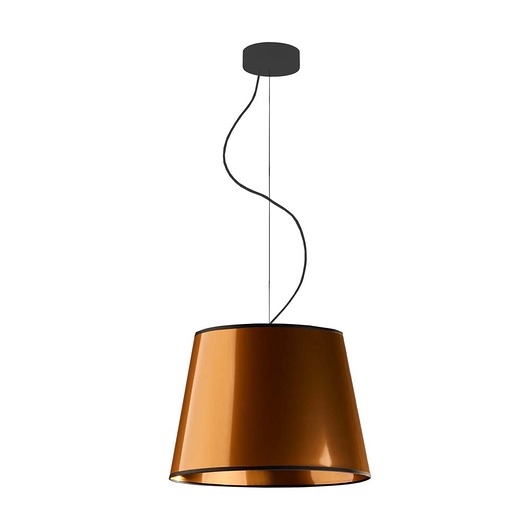 lampy wiszące Miedziana lampa wisząca do kuchni TUNIS MIRROR