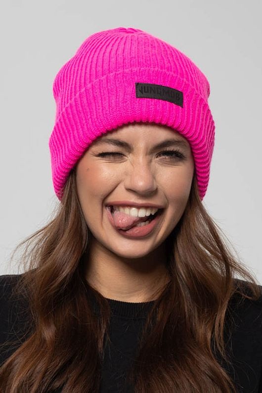 czapki damskie CZAPKA DRILL NEON Pink