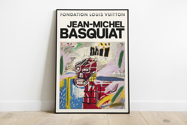 Jean Michel Basquiat- plakat Pas De LArt