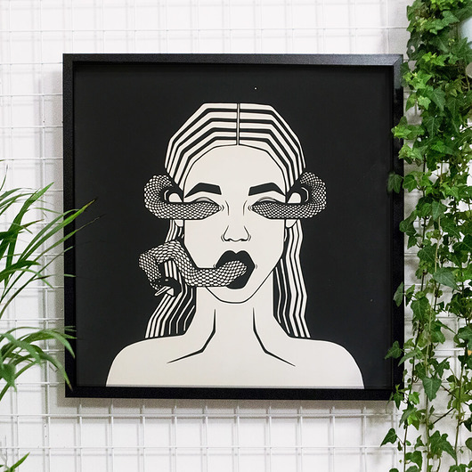 Medusa - plakat sitodruk Pracownia Witryna