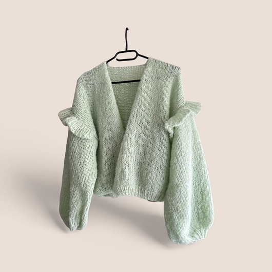 kardigany damskie Kardigan mięta