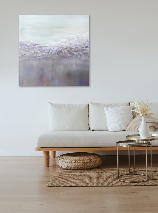 Obraz na płótnie 80x80 cm,farby akrylowe Beata Jarecka