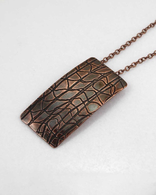 wisiory Kora - miedziany wisior - ooak