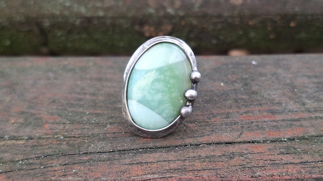 pierścionki - różne Hemimorfit - pierścionek regulowany