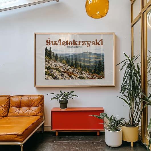 plakaty Plakat Świętokrzyski Park Narodowy - Druk Pigmentowy
