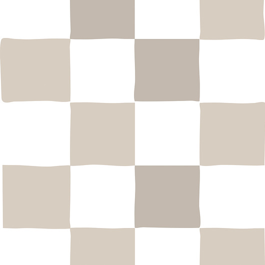 naklejki ścienne do pokoju dziecka Tapeta dla dzieci Szachownica  "Beige Chess "