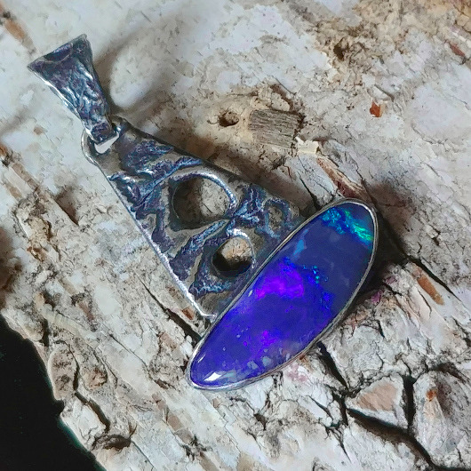 fioletowy opal Pracownia Neores