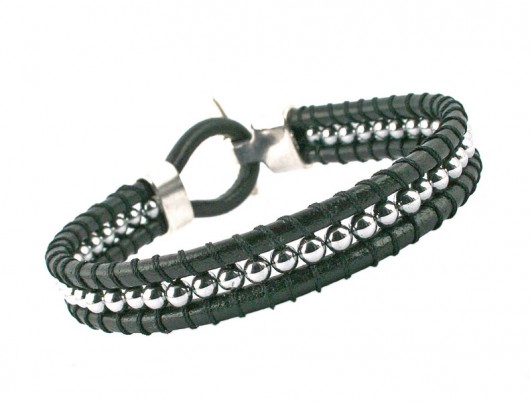 Snake Wrap: Srebrny hematyt iwwart