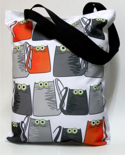 Duża torba z kotami/zamówienie Gaul Designs