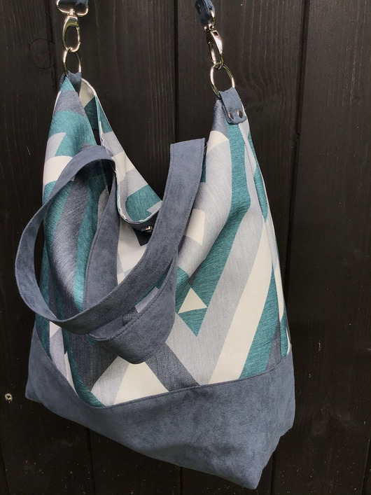 torby XXL Torba hobo XXL - geometryczna