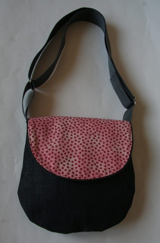 Dziewczęca torebka- słodkie serduszka Balik Hand Made