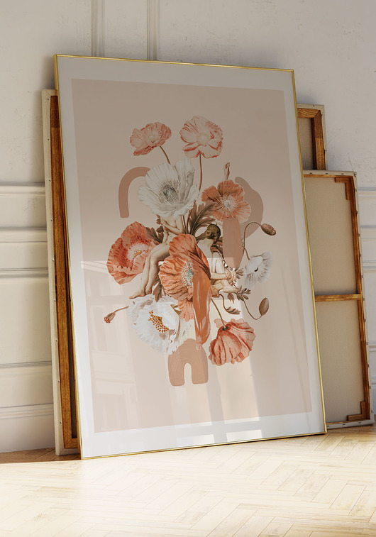 grafiki i ilustracje Maki 50x70 cm