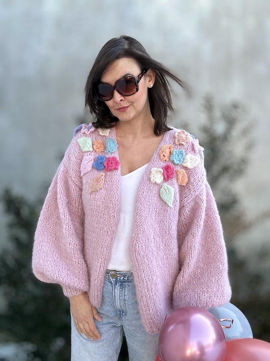 kardigany damskie Kardigan Spring LOVE
