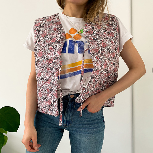 kamizelki damskie TULA vest - pikowana kamizelka damska