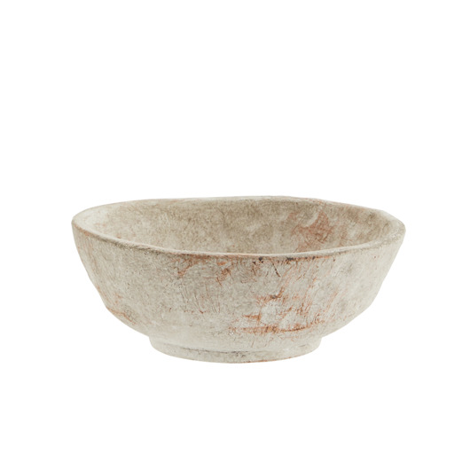 miski i misy Miseczka ceramiczna beżowa 14x5,5 cm
