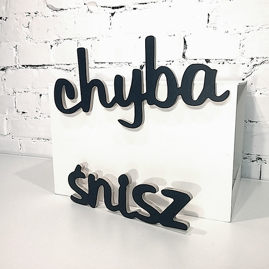 WYPRZEDAŻ chyba śnisz ze sklejki Ledon