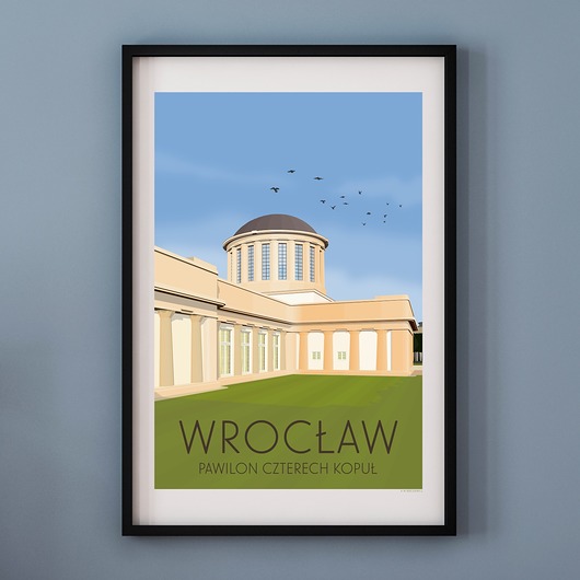 Plakat WROCŁAW A. W. WIĘCKIEWICZ