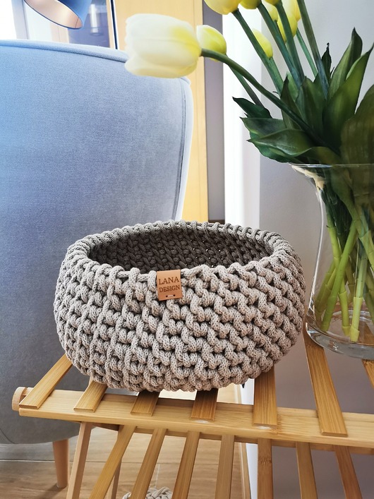 kosze do przechowywania Bawełniany kosz do przechowywania