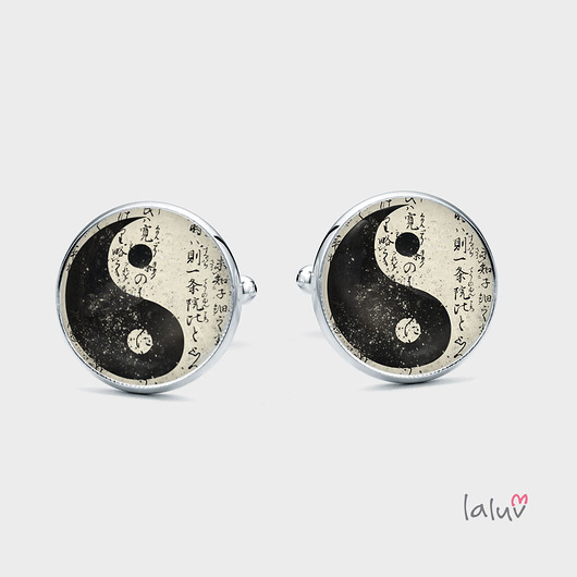 Spinki do mankietów YIN YANG laluv