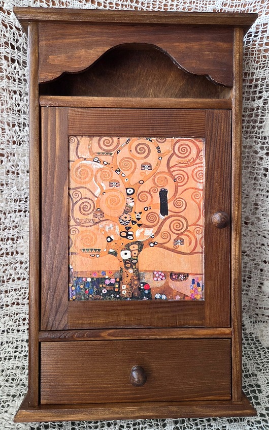 szafki Klimt  szafka na klucze z szufladką