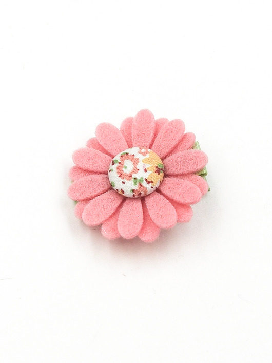 ozdoby do włosów dla dzieci Spineczka do włosów różowy kwiatek Adele