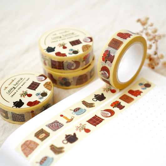 akcesoria różne Cozy home - taśma washi  15 mm x 10 m