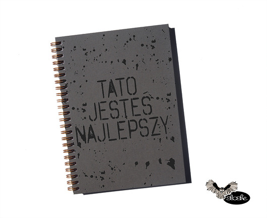 Tato jesteś najlepszy, z eko papieru Sowia Aleja