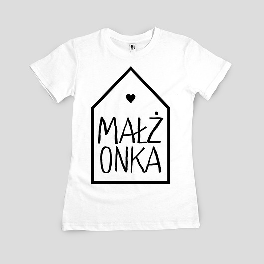 t-shirt damskie Małżonka - koszulka dla żony