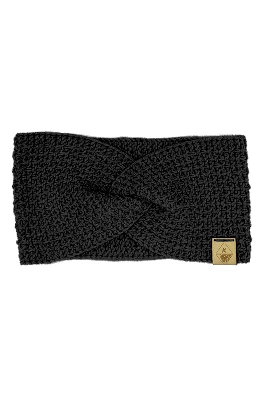 opaski do włosów Czarna Opaska turban