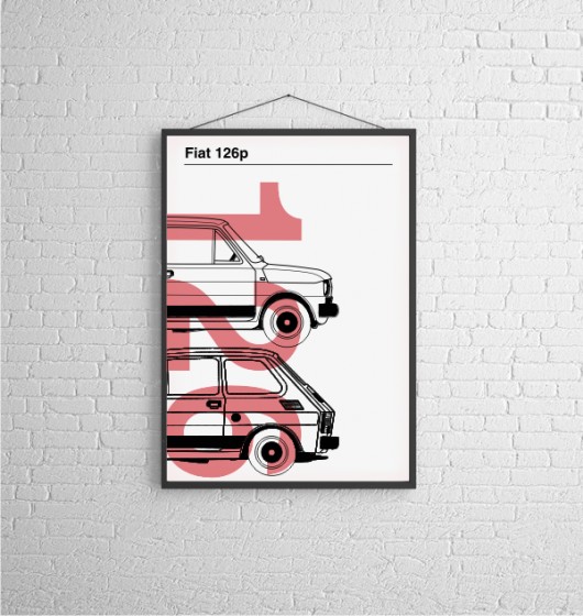 Fiat 126p_red Kreska