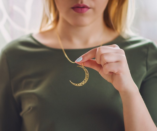 Naszyjnik z ażurowym księżycem - srebro 925 Coccola JEWELLERY