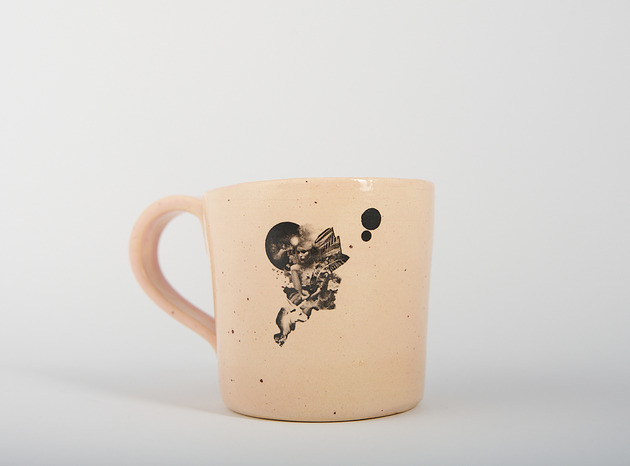 kubki Beżowy kubek 180 ml