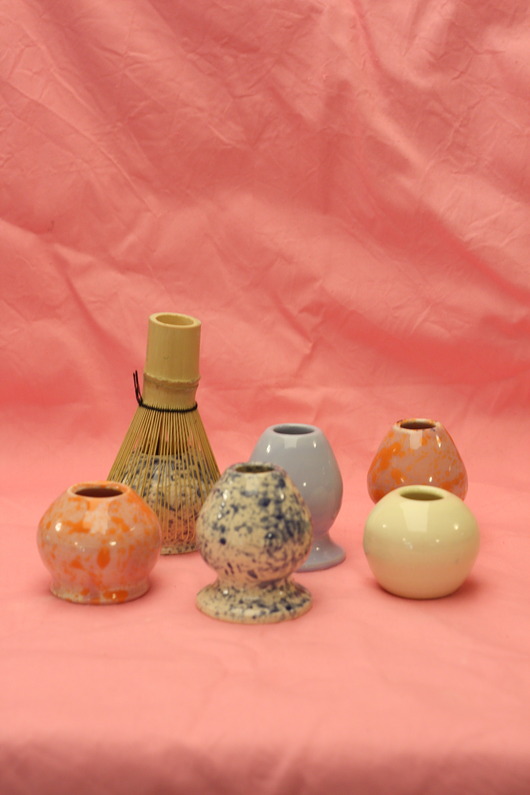 podkładki Podstawka ceramiczna pod chasen. Podstawka matcha