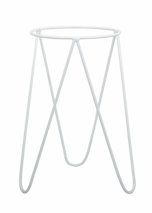 Kwietnik Stojący Loft 50 cm Biały MIA home