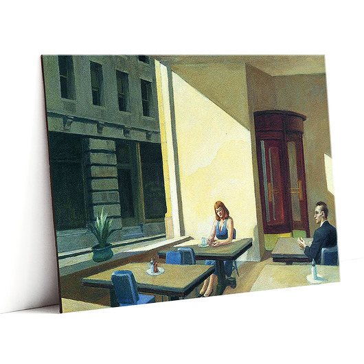 magnesy Promienie w kawiarni -  E. Hopper - magnes