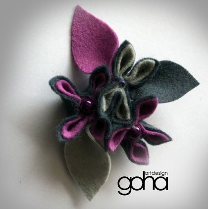 Kwiaty Bzu-zamówienie FlowerFelt Design