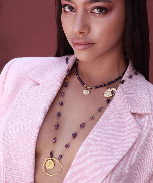 chokery Ametysty vol. 13 choker /19.05.25/  - Szlachetna kolekcja