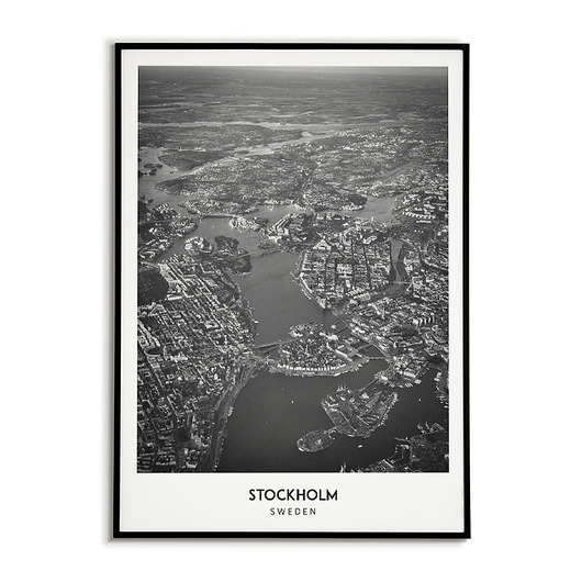 plakaty Plakat miasto SZWECJA - SZTOKHOLM  obraz