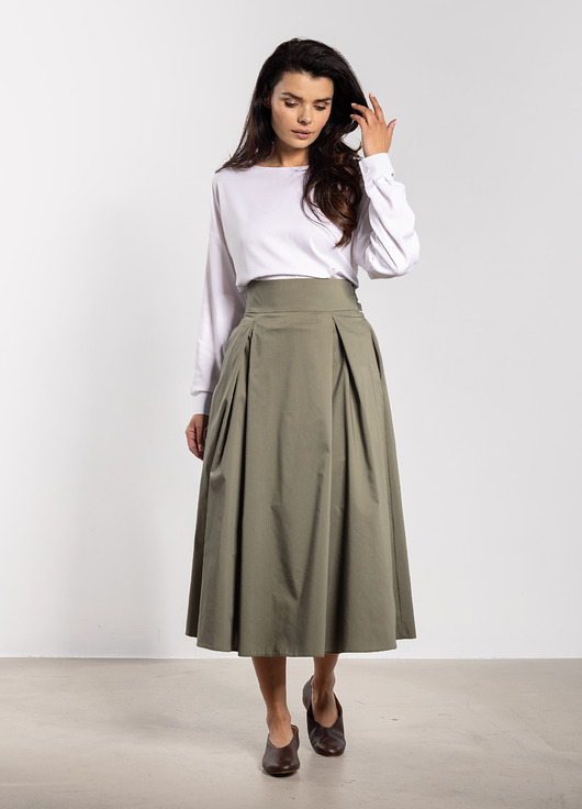 spódnice midi Spódnica B738