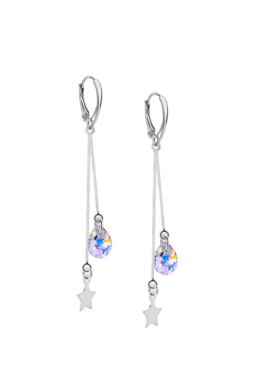 Kolczyki z kryształem SWAROVSKI® 6 KOLORÓW  Coccola JEWELLERY