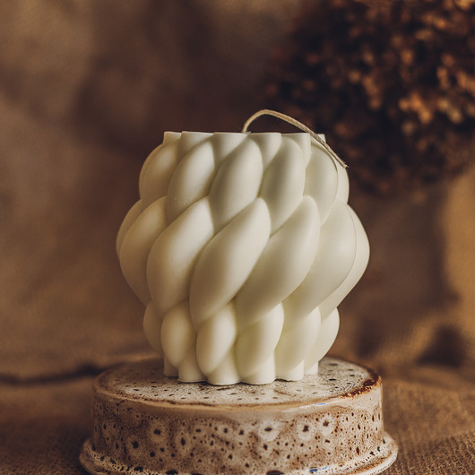 świeczniki i świece Świeca sojowa Swirl
