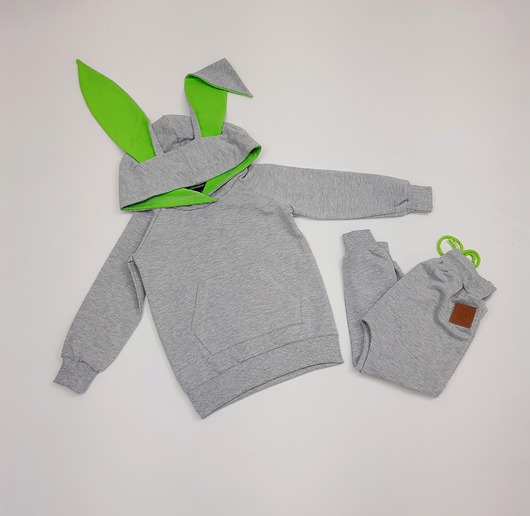 Dres Królik szaro-zielony May Boo