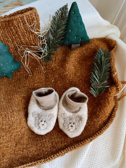 buty dziecięce Niechodki MISIE 3-6M