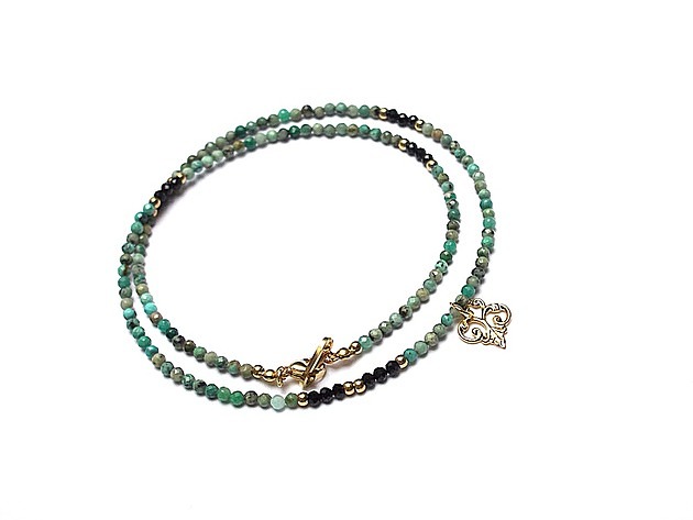 chokery Turkus  /choker/ - Szlachetna kolekcja