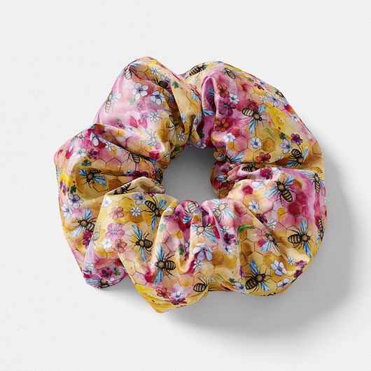 gumki do włosów Scrunchie PSZCZOŁY