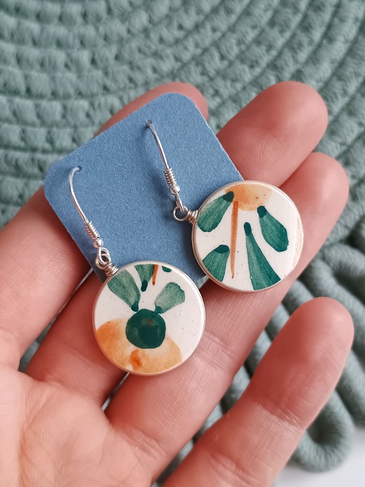 kolczyki ceramiczne Kolczyki ceramiczne Włocławek