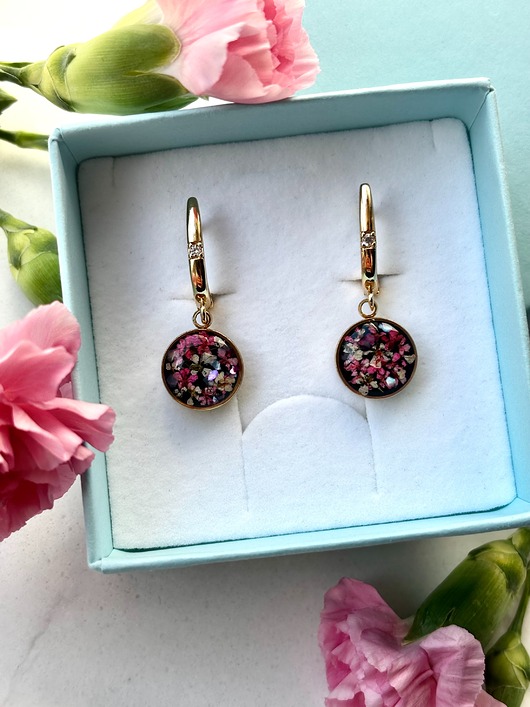 kolczyki - inne Kolczyki barwna wiosna