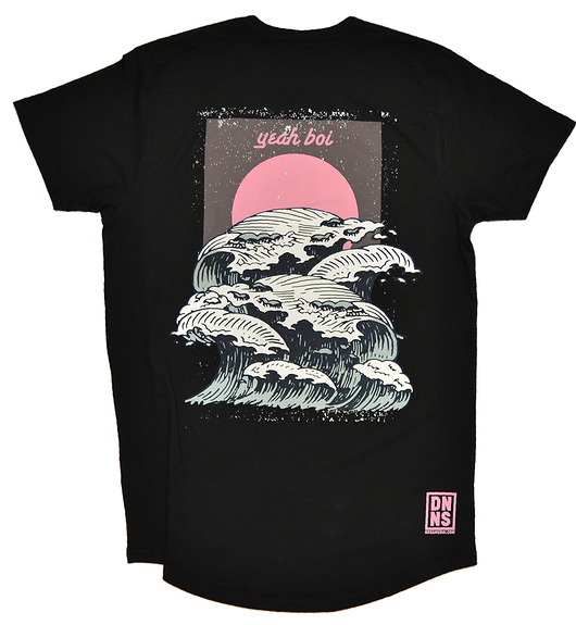 t-shirty męskie Sample T-shirt Gotta Lotta Waves Longer Length